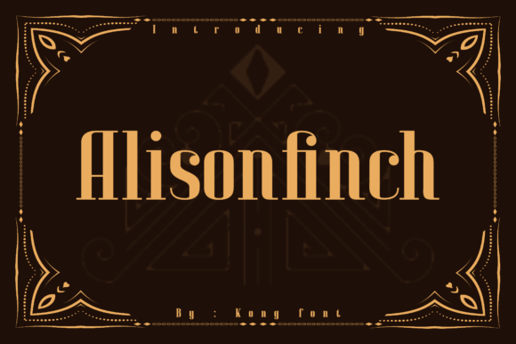 Alison Finch: A Serif Font for Refined Brand Identity