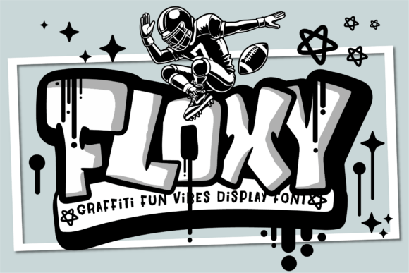 Floxy: A Playful Graffiti Font for Urban Designs