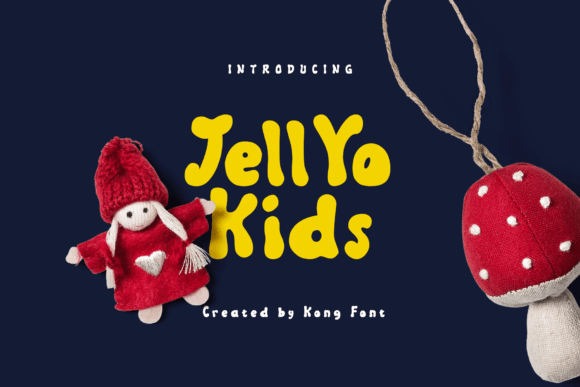 Jellyo Kids: A Playful Handwritten Script for Creative Projects