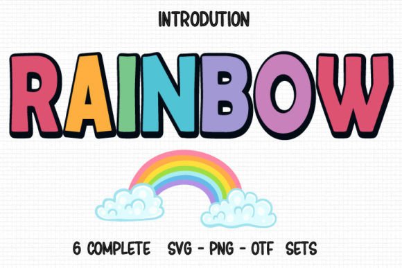 Rainbow Font: A Burst of Color for Your Creative Projects