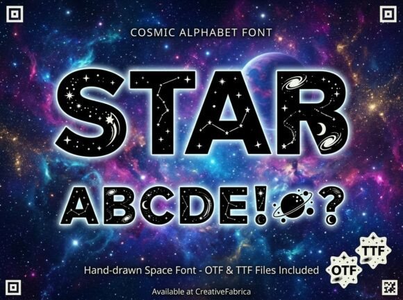 Star: A Cosmic Alphabet for Bold Design Statements