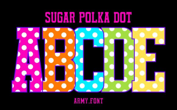 Sugar Polka Dot: Inject Vibrant Energy Into Your Designs
