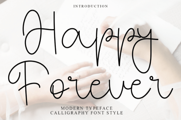Together Forever: A Festive Typeface for Memorable Designs